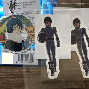 Z건담 카미유 카페 씰 GUNDAM 크리스마스 아크릴 키링