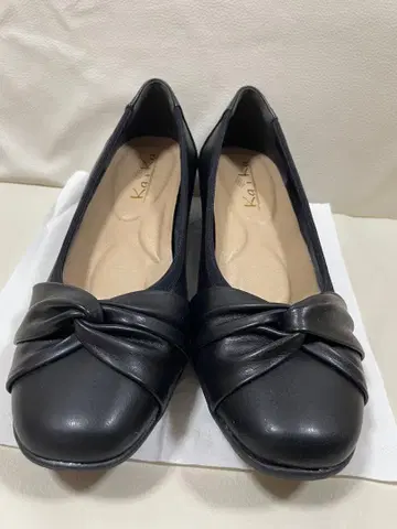 Kaika 카이카 터번 몰드 펌프스 24cm 블랙 새상품급