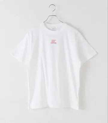 새상품 Spick and Span 메시지 로고 T셔츠