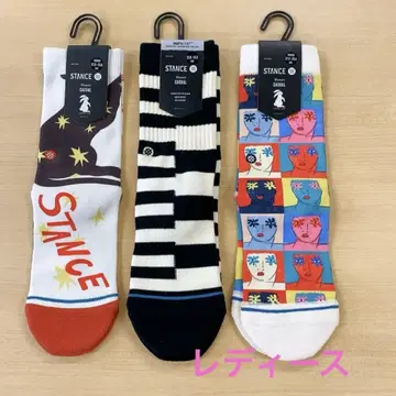 [ 특가 ] STANCE 캐주얼 양말 22.0-25.0cm 3켤레