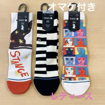 [ 특가 ] STANCE 캐주얼 양말 22.0-25.0cm 3켤레