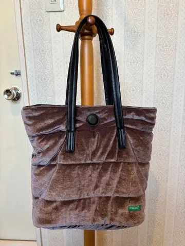 베네통 리버서블 토트백