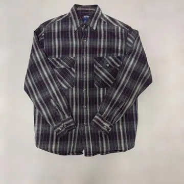 파이브 브라더 체크 무늬 플란넬 셔츠 90-00s