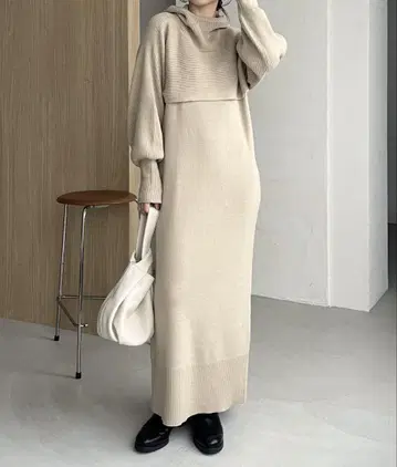 CAPRICIEUX LE'MAGE 2SET 숏 후디 원피스