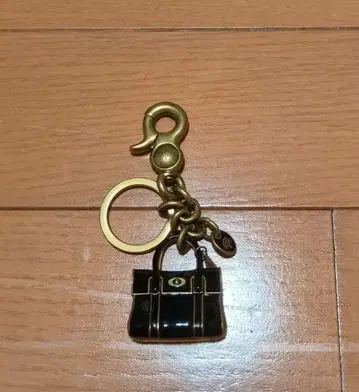미니어처 백 모양 키링 블랙 멀버리
