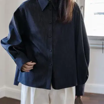 데레스 실크 데님 셔츠