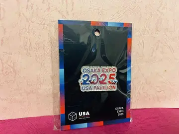 오사카 간사이 엑스포 2025 미국관 핀 배지