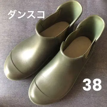 단스코 dansko 올리브 그린 숏부츠 레인부츠 38