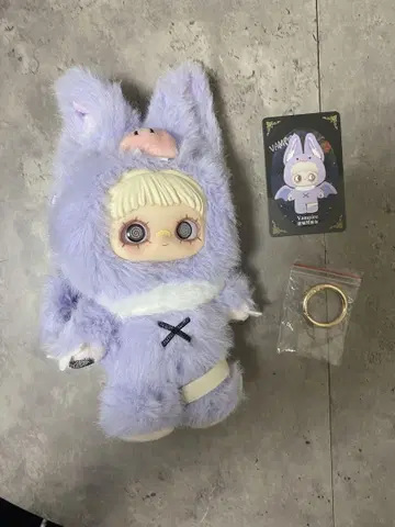 공식 maymei 블랙 다크 포레스트 봉제 인형 키링 박쥐