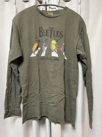 NASHVILLE ZOO THE BEETLES 롱 슬리브 티셔츠