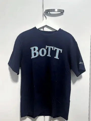 Reebok x BoTT 로고 프린트 T셔츠 네이비