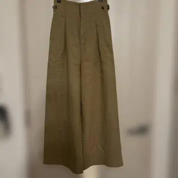 와이드 팬츠 린넨