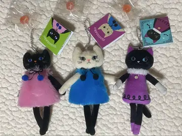 칼디 할로윈 모코 고양이 축 늘어진 고양이 인형 홀더 새상품