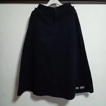 PINK HOUSE 블랙 A라인 스커트