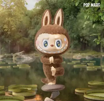 POPMART labubu THE MONSTERS Lazy Yoga