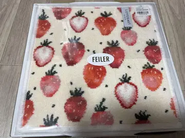 [ 미개봉 새상품 ] FEILER 페이러 스트로베리 도트