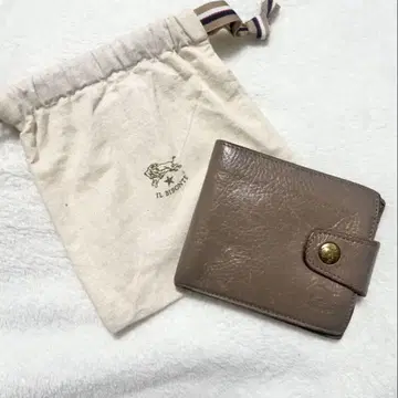 IL BISONTE 일비종떼 이단 접이식 지갑 그레이