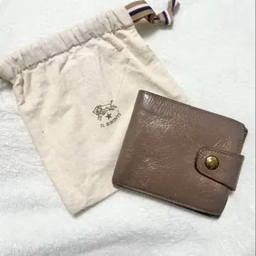 IL BISONTE 일비종떼 이단 접이식 지갑 그레이