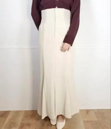 COCODEAL 코코딜 니트 코르셋 머메이드 스커트 23 봄/여름