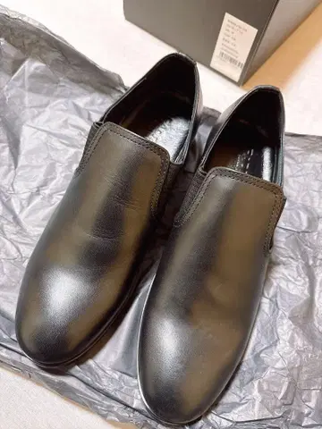 PADRONE 파드로네 가죽 신발 블랙 40 미사용 새상품 박스 포함