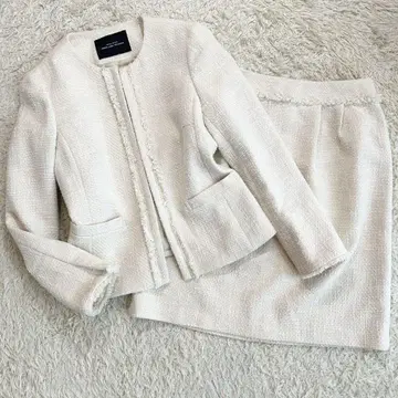 [ UNITED ARROWS 트위드 셋업 ] 자켓 스커트
