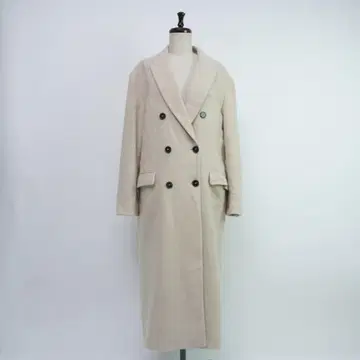ZARA 울 체스터 코트 베이지 사이즈 M*QC84