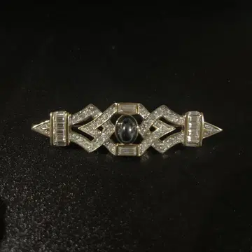 브로치 swarovski 오비 고정 띠