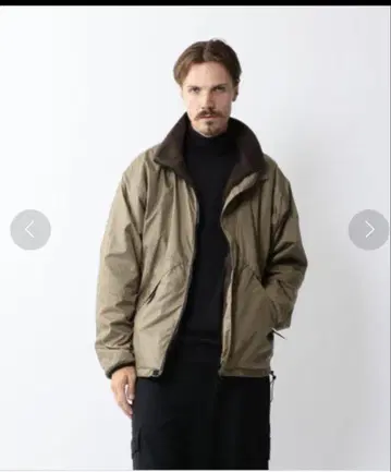 ALTUS x Steven Alan 리버서블 보아 자켓