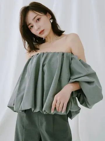 anuans 아뉴앙스 볼륨 벌룬 상의