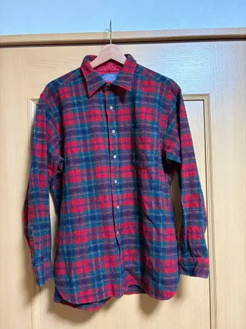 펜들턴 70s 울 체크 셔츠 타탄 PENDLETON