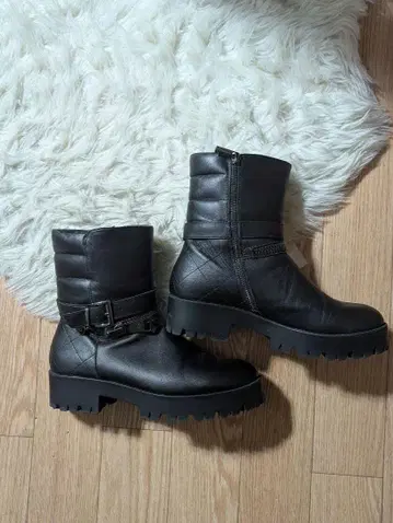 ARMANI 엔지니어 부츠 블랙