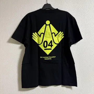 04 Limited Sazabys 04 셔츠 블랙 M