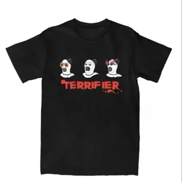 테리파이어 TERRIFIER 호러 영화 프린트T셔츠 L사이즈