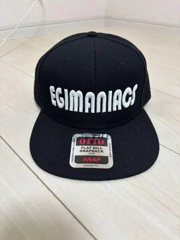미사용품 에기매니악스 플랫 캡 스퀴드매니아 에기매니