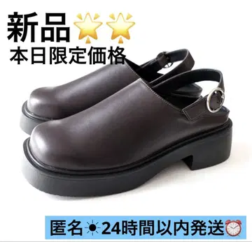 새상품 브라운 크로그 신발 가을