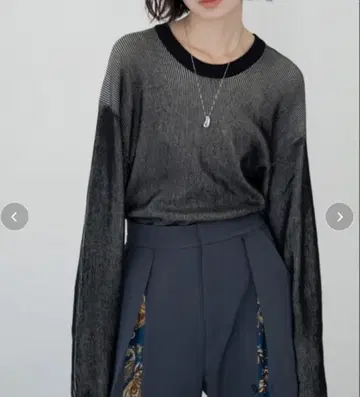 VACANCY 바칸시 리버서블 니트