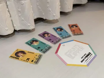 FRUITS ZIPPER 후루파 미쿠지 한정판 스티커 & 에마 세트