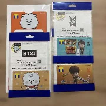 BTS Tiny TAN BT21 T카드 RJ JIN