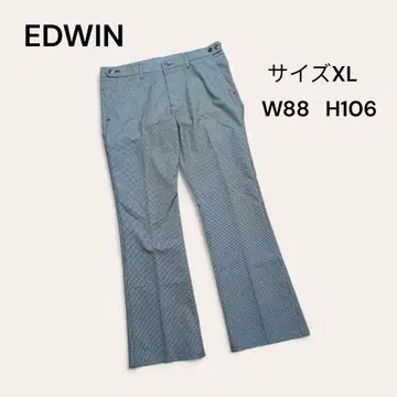 새상품급 EDWIN 골프 팬츠 XL W88 H106