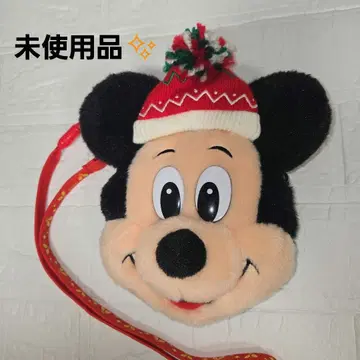 [ 미사용품 ] 레트로 미키 크리스마스 패스 케이스 2019