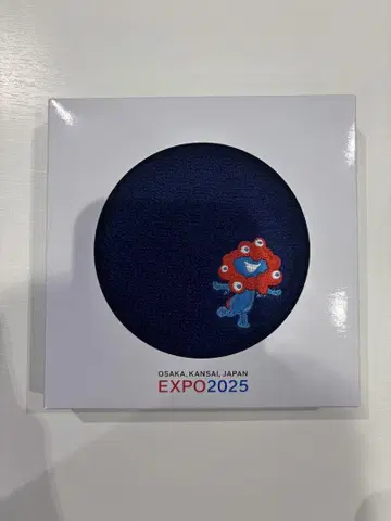 EXPO2025 캐릭터 타월 네이비 약 25cm