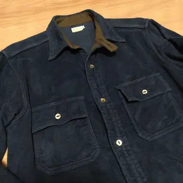 Warehouse Co. Duck Digger 네이비 셔츠 42