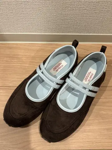 STAND OIL 스트랩 멜리 제인 스니커즈 (마론 콤비) 23cm