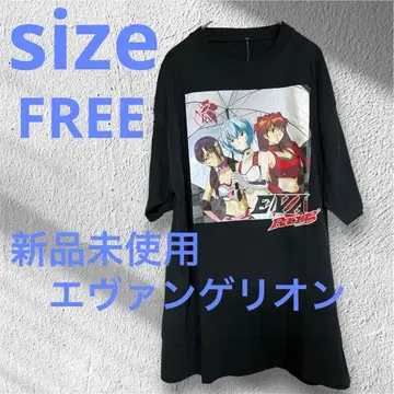 에반게리온 T셔츠 레이싱SEGA 미사용 새상품 프리 사이즈