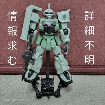 [상세 불명, 정크] 건담 프라모델 자쿠 II 지휘관기 중대장기