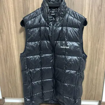 몽벨 스페리오 다운 베스트 블랙 men'sM 사이즈
