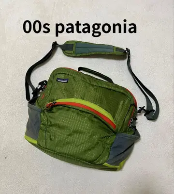 레어 컬러 patagonia 숄더백 브리프 그린 00s