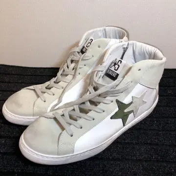 투스타 2 STAR 하이컷 스니커즈 그레이 새상품급
