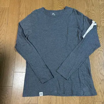 모모타로 진즈 출진 라인 긴팔 티셔츠 그레이 XL