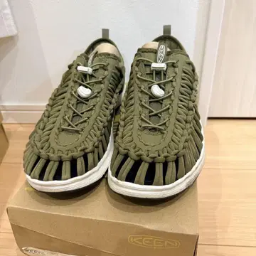 KEEN UNEKEE 샌들 올리브 US 11